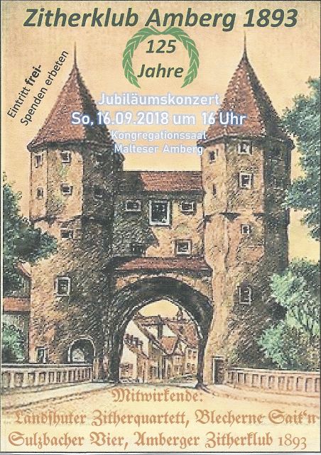 125 Jahre Zitherklub Amberg